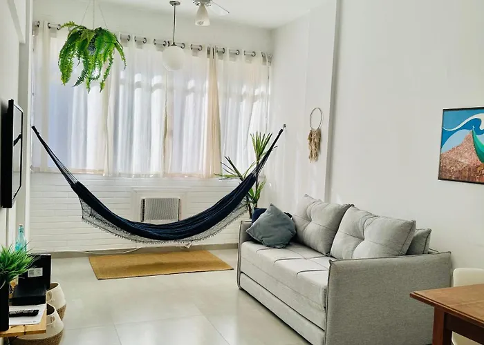 Copacabana Beach! Aconchegante Apartamento Na Quadra Da Praia. Rio de Janeiro